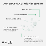 APLB - AHA BHA PHA Centella Mist Essence now available at www.Barefection.com. Visit us for product details and our latest offers!