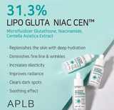 APLB - Glutathione Niacinamide Ampoule Serum now available at www.Barefection.com. Visit us for product details and our latest offers!