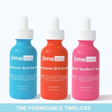 The FORMIDABLE TIMELESS SET: Hyaluronic Acid Vitamin C + Coenzyme Q10 + Matrixyl Synthe'6